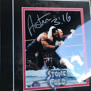 Gallery of legends stone cold autograph